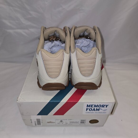 K-Swiss Women's ST329 CMF Bone White/Safari/Gum, Size 8, NIB - Picture 4 of 7